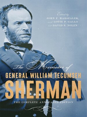 cover image of The Memoirs of General William Tecumseh Sherman